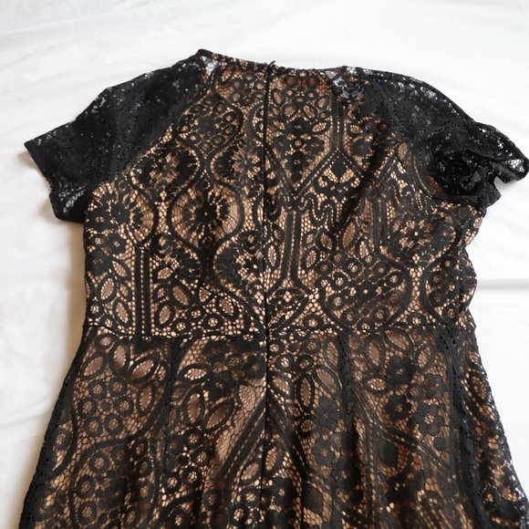 Black Lace Dress - Picture 4 of 5